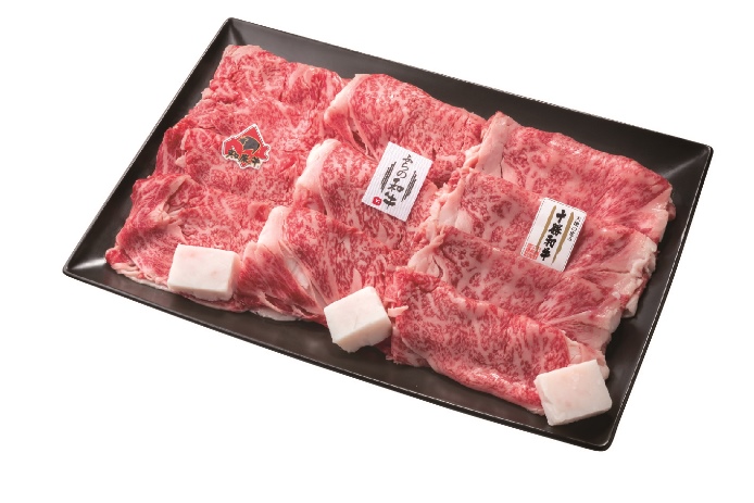 S-252017　3種の北海道産和牛　リブロースすき焼食べ比べセット